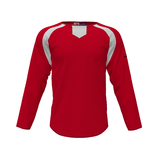 [CUS-DFW-PULL-FLC-CNK-LSL-RED-YS-LOGO2] Pullover (Youth S, Red, Logo 2)