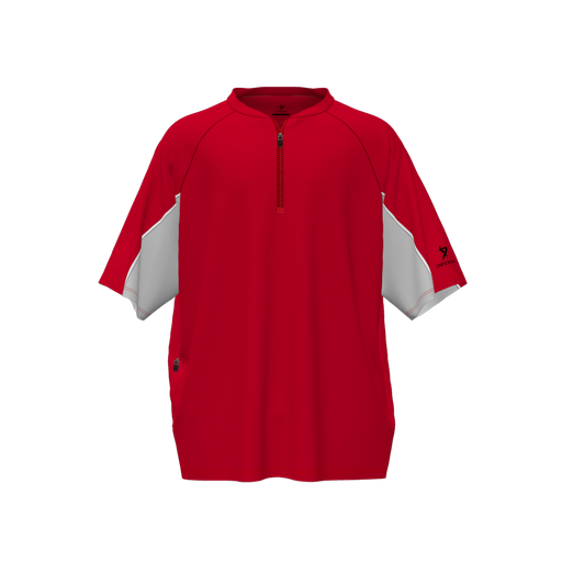 [CUS-DFW-WIND-PER-SSL-RED-YS-LOGO3] Wind Jacket (Youth S, Red, Logo 3)