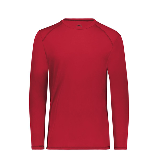 [6846.083.S-LOGO3] Youth SoftTouch Long Sleeve (Youth S, Red, Logo 3)